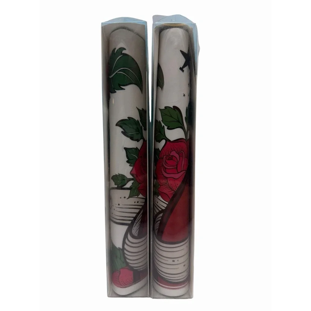 Wall Wear Milagro Heart Peel & Stick Removable Wall Décor‎ Decals Lot of 2 NIP
